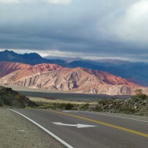 The very good road on the Argentine side of Paso San Francisco